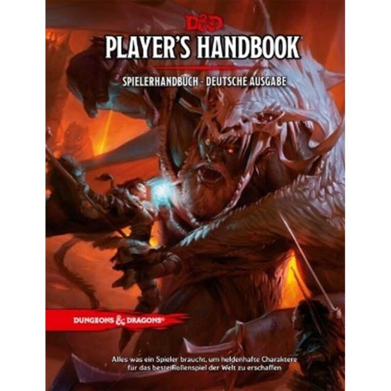 D&D Player's Handbook 5e Spielerhandbuch (deutsch)